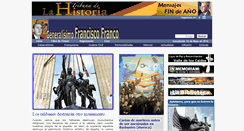 Desktop Screenshot of generalisimofranco.com
